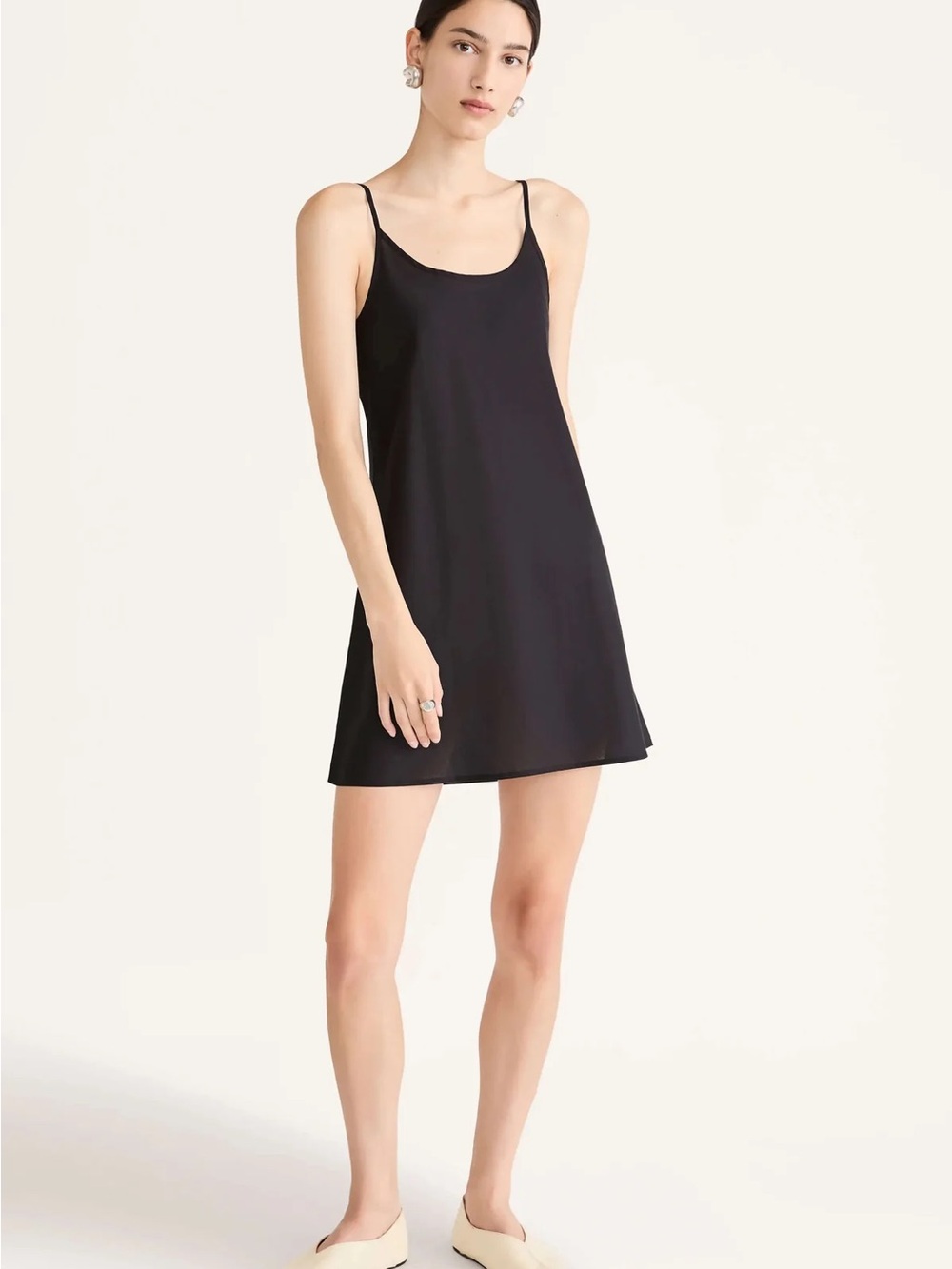 NWT Merlette Short Slip Dress in Black
